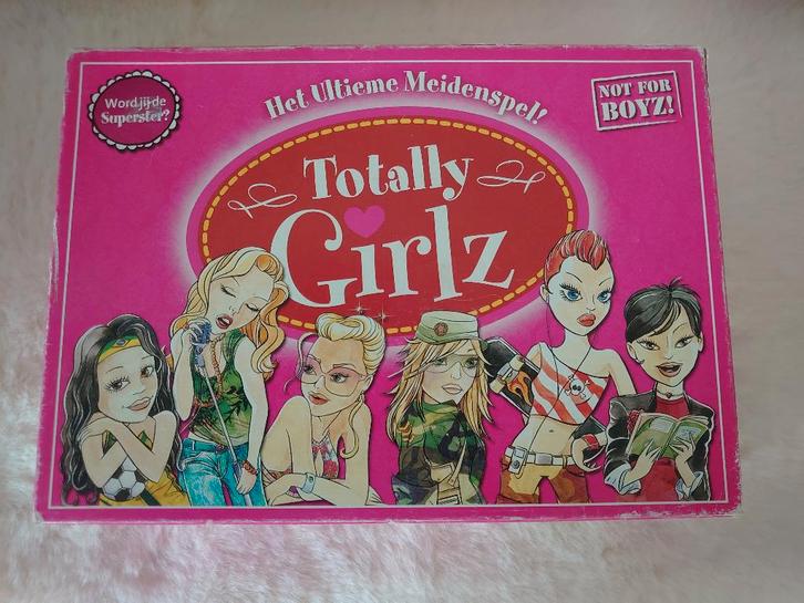 Totally Girlz meidenspel, Hobby en Vrije tijd, Gezelschapsspellen | Bordspellen, Gebruikt, Verzenden
