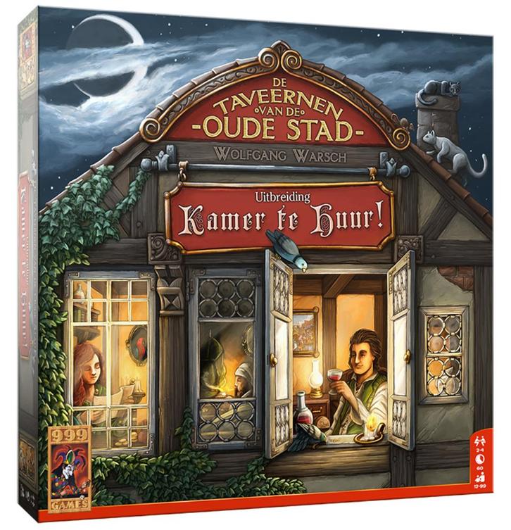De Taveernen van de Oude Stad Kamer te Huur 999 Games Nieuw, Hobby en Vrije tijd, Gezelschapsspellen | Bordspellen, Nieuw, Een of twee spelers