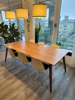 Noten Houten Tafel - 220x100, Huis en Inrichting, Tafels | Eettafels, Ophalen