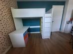 Ikea Smastad Hoogslaper met los bureau, Kinderen en Baby's, Kinderkamer | Stapelbedden en Hoogslapers, Gebruikt, Hoogslaper, Ophalen