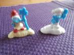 Poppetje smurfen smurf koksmurf smurfin met bloem rood blauw, Verzamelen, Smurfen, Ophalen of Verzenden, Zo goed als nieuw, Smurfin