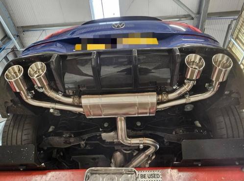 Uitlaat rvs catback kleppensysteem VOLKSWAGEN GOLF 8R ZIE, Auto diversen, Tuning en Styling, Ophalen of Verzenden