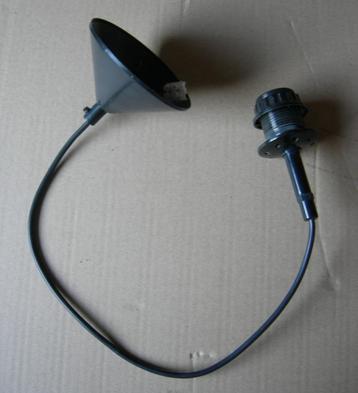 Hanglamp pendel met plafondkap en fitting, zwart. Nieuw. beschikbaar voor biedingen