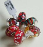 Retired Trollbeads kerst set, Sieraden, Tassen en Uiterlijk, Bedels, Glas of Kristal, Nieuw, Ophalen of Verzenden, Trollbeads