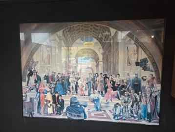 Ingelijste Filmposter 100 jaar films beschikbaar voor biedingen