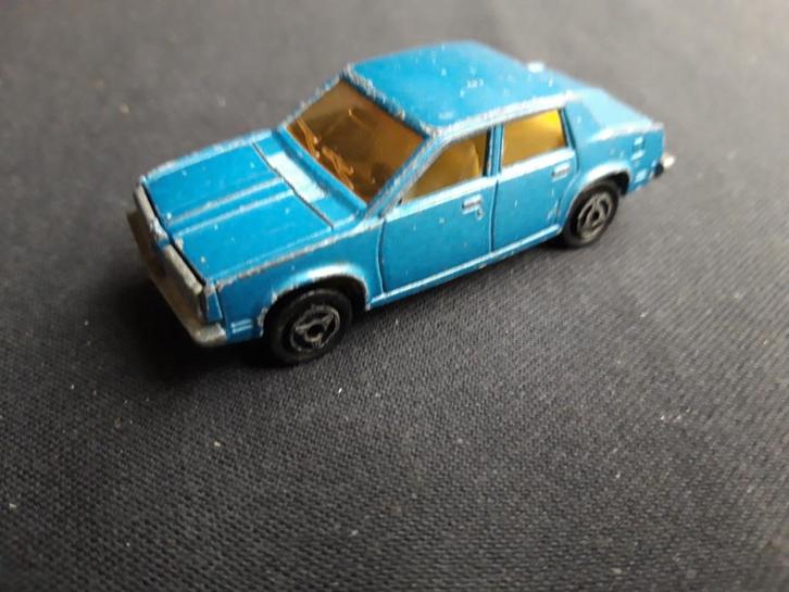 Oldsmobile blauw met trekhaak, Majorette 1:75 , 3-inch model, Hobby en Vrije tijd, Modelauto's | Overige schalen, Gebruikt, Auto