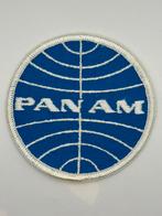 PAN AM patch (Diameter 7,5 cm), Verzamelen, Verzenden, Zo goed als nieuw, Patch, Badge of Embleem