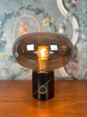 Tafellamp Lucide “Charlize” modern marmer glas design beschikbaar voor biedingen