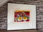 Ingelijste zeefdruk van Corneille, Antiek en Kunst, Kunst | Litho's en Zeefdrukken, Ophalen