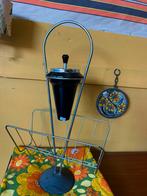 Vintage/ industriële jaren 60 asbak met lectuurbak, ?, Zo goed als nieuw, Asbak, ?