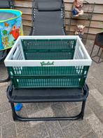 Grolsch bierkrat, opvouwbaar/ boodschappenkratje., Ophalen of Verzenden, Zo goed als nieuw, Grolsch