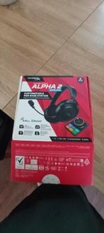 HyperX Cloud Alpha 2 Wireless, Computers en Software, Headsets, HyperX, Ophalen of Verzenden, Zo goed als nieuw, Draadloos
