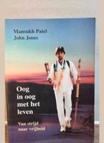 Oog in oog met het leven - Mansukh Patel, John Jones, Ophalen of Verzenden, Gelezen, Mansukh Patel, John Jones