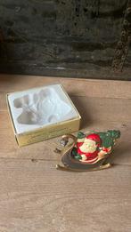 Vintage kerstman muziekdoos met beweging, Ophalen of Verzenden, Zo goed als nieuw