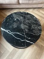 Marmeren salontafel Goossens, Huis en Inrichting, Tafels | Salontafels, Ophalen, Rond, 50 tot 100 cm, Zo goed als nieuw