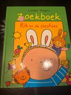 Zoekboek Rik en de paashaas - Liesbet Slegers, Boeken, Kinderboeken | Baby's en Peuters, Ophalen of Verzenden, Gelezen, Uitklap-, Voel- of Ontdekboek