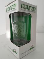 Grolsch mini bierkit 30cl Eagle bierglas, 2 RVS onderzetters, Ophalen of Verzenden, Zo goed als nieuw, Glas of Glazen, Grolsch