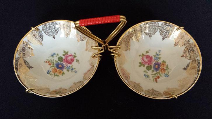 BAVARIA Presentatie Schaaltjes in Messing REKJE ~ Jaren ‘60, Verzamelen, Retro, Huis en Inrichting, Ophalen of Verzenden