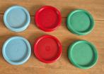 Tupperware Deksels voor ruimtespaarder 1607- Ø 9cm, Ophalen of Verzenden, Zo goed als nieuw, Crème, Overige typen