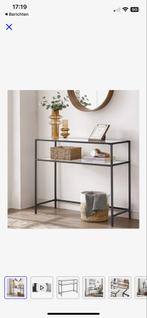 Moderne Wandtafel/Haltafel met Glas, Huis en Inrichting, Ophalen, Minder dan 50 cm, 100 tot 150 cm, Rechthoekig