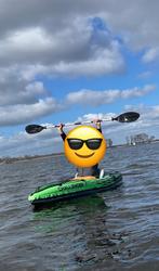 INTEX Challenger K1 Inflatable Kajak - 1 persoon, Ophalen, Opblaasbaar, Gebruikt, 1-persoons
