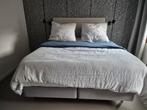 IKEA boxspring 80x200 + Viard hoofdbord 160cm, Ophalen, Tweepersoons, Zo goed als nieuw, 80 cm