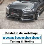 Spoiler Voorspoiler Lip Splitter Voor Audi A6 S6 C7 S Line, Auto diversen, Tuning en Styling, Ophalen of Verzenden