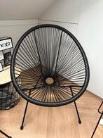 Zwarte tuinstoelen, Tuin en Terras, Ophalen, Zo goed als nieuw, Kunststof