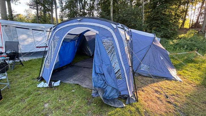 Skandika Nimbus 8 Sleeper tunneltent, Caravans en Kamperen, Tenten, meer dan 6, Gebruikt, Ophalen