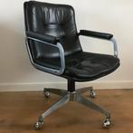 Vintage Artifort bureaustoel Geoffrey D. Harcourt Castelli, Ophalen, Gebruikt, Zwart, Nvt