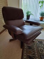 luie leren relax stoel, Ophalen, Zo goed als nieuw, 75 tot 100 cm, Modern