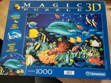 3d puzzel Clementoni 1000 stukjes beschikbaar voor biedingen