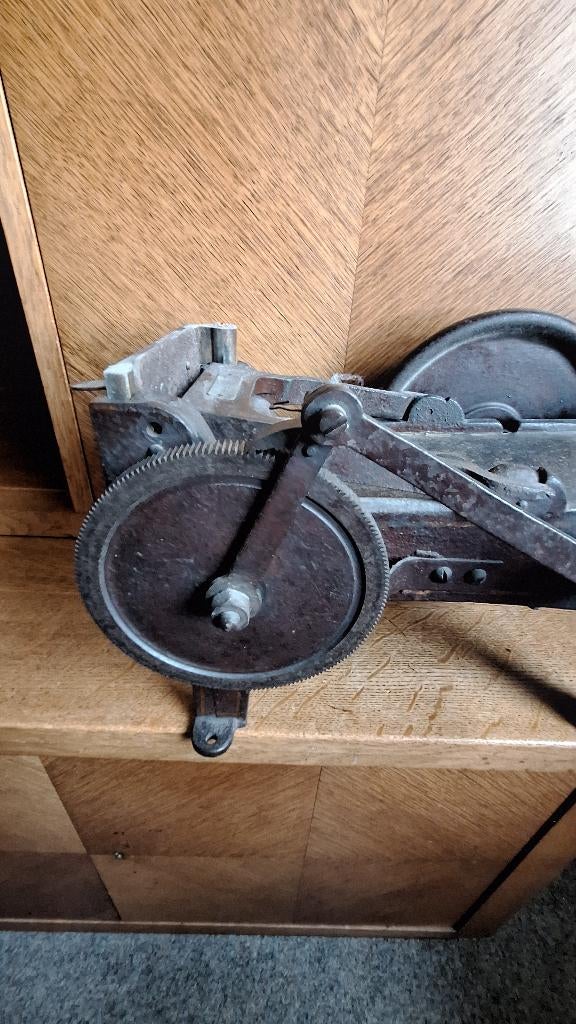 oude sigaren tabak snij machine, Ophalen of Verzenden