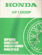 Honda VF1000 F shop manual (3173z), Motoren, Handleidingen en Instructieboekjes, Ophalen of Verzenden, Honda