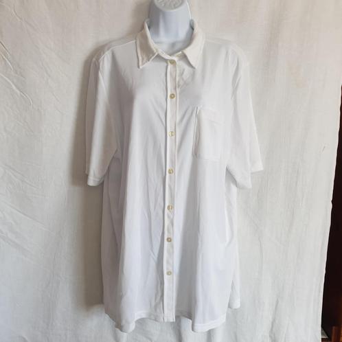 Mooie witte dames blouse. mt XXL. Merk M&S Mode, Kleding | Dames, Blouses en Tunieken, Zo goed als nieuw, Maat 46/48 (XL) of groter