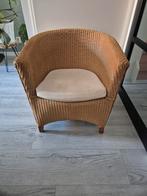 Vintage rotan kuipstoel loyd loom, Huis en Inrichting, Ophalen, Gebruikt
