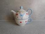Tea for One Theepot en Kopje Haan Price & Kensington, Overige typen, Ophalen of Verzenden, Zo goed als nieuw, Overige stijlen