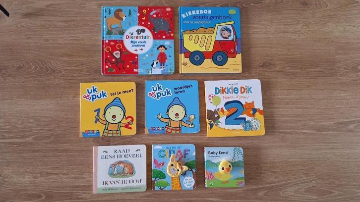 8 kinderboeken - o.a. Puk en Raad eens hoeveel ik van je hou, Boeken, Kinderboeken | Baby's en Peuters, Gelezen, 2 tot 3 jaar