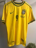 Brazilië – WK 1998 | Thuisshirt (geel) | Maat L | #9 Ronaldo, Sport en Fitness, Voetbal, Maat XS of kleiner, Verzenden, Zo goed als nieuw