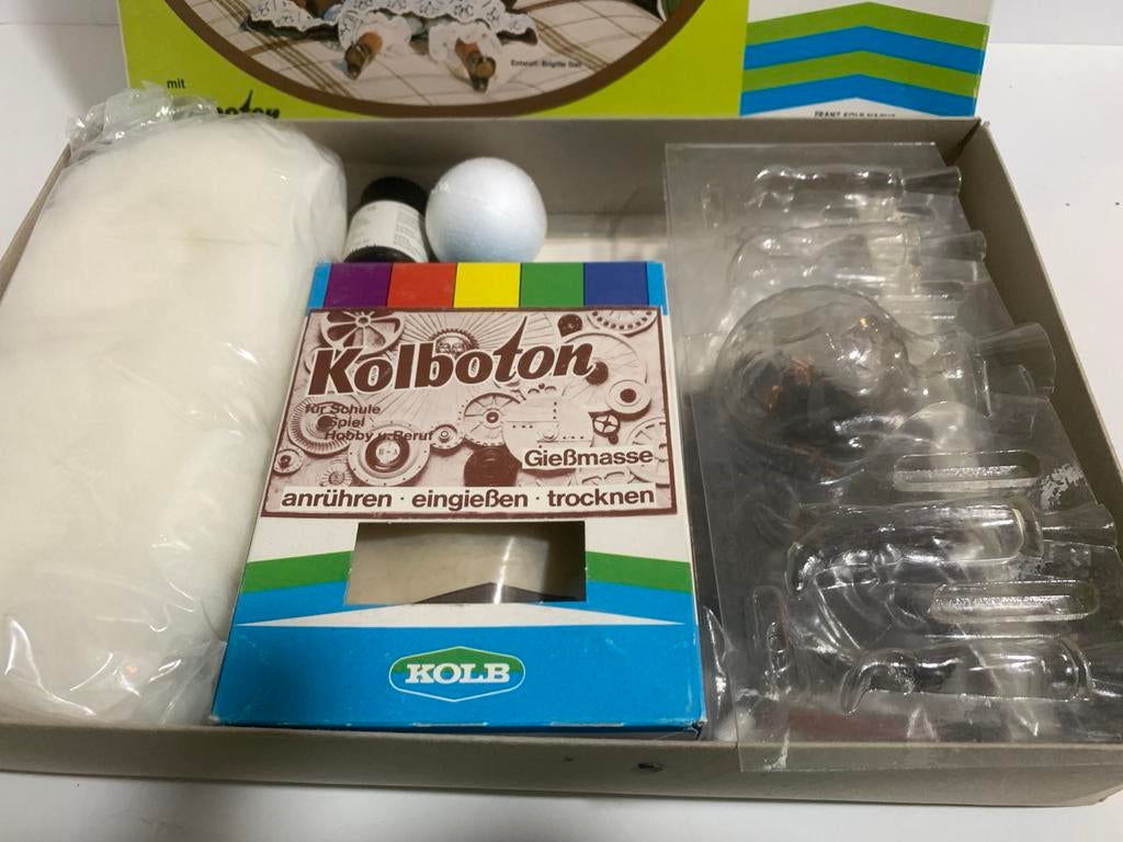 Vintage Kolb 948 Kolboton Poppen HobbySet poppenmaakset, Ophalen of Verzenden, Gebruikt, Pop