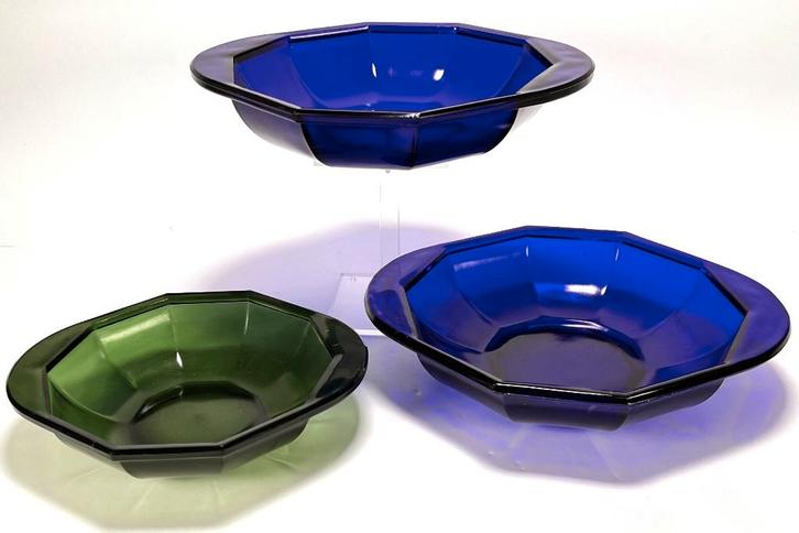 187. Schalen, K.P.C. de Bazel voor Glasfabriek Leerdam, Antiek en Kunst, Antiek | Glas en Kristal, Ophalen of Verzenden