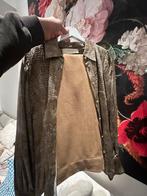 Nukus blouse en broek set - Maat M, Ophalen of Verzenden, Zo goed als nieuw, Maat 38/40 (M), Bruin