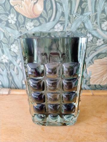 Vintage! Ichendorf design vaas groen glas 1960-1970 beschikbaar voor biedingen