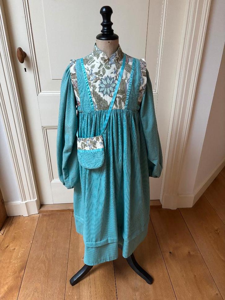 kinderjurkje Zeegroen maat 146, Kinderen en Baby's, Kinderkleding | Kinder-kledingpakketten, Gebruikt, Maat 146, Ophalen