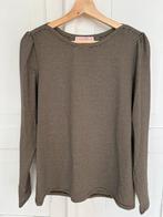 Nieuw studio anneloes shirt top met pofmouwen zwart goud, Studio Anneloes, Zwart, Maat 42/44 (L), Nieuw