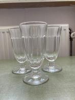 La Rochère France | 3 Caribbean ijs koffie coupes | vintage, Glas of Glazen, Nieuw, Ophalen of Verzenden, Glas