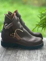 ROF laarzen, leren laarzen, rof style, Hoge laarzen, Zwart, Ophalen of Verzenden, Zo goed als nieuw