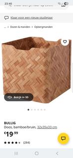 Bullig opbergmanden ikea 3 stuks., Ophalen, Zo goed als nieuw