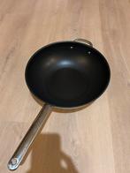 Ikea wokpan 32cm met deksel, Huis en Inrichting, Keuken | Potten en Pannen, Gebruikt, Ophalen of Verzenden, Rvs, Keramische plaat