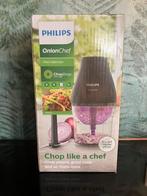 Philips OnionChef - Hakmolen, 1 tot 2 liter, 2 snelheden, Nieuw, Ophalen of Verzenden